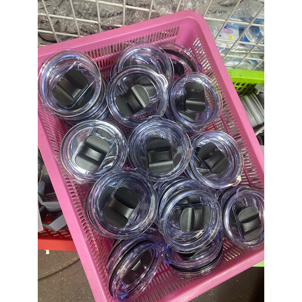 ฝาแก้ว20ออนซ์ 30oz ฝาสไลด์สีดำ อุปกรณ์เสริมแก้วขนาด20ออนซ์ ฝาแก้วเยติ