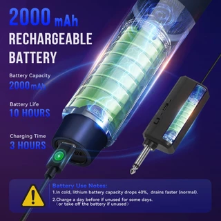 NEW BAXS ไมโครโฟนไร้สาย ชุด ชาร์จไฟได้ UHF,Type-C KP601/KP602,อเนกประสงค์,เหมาะสำหรับ KTV, ร้องเพลง, คาราโอเกะ, ปาร์ตี้