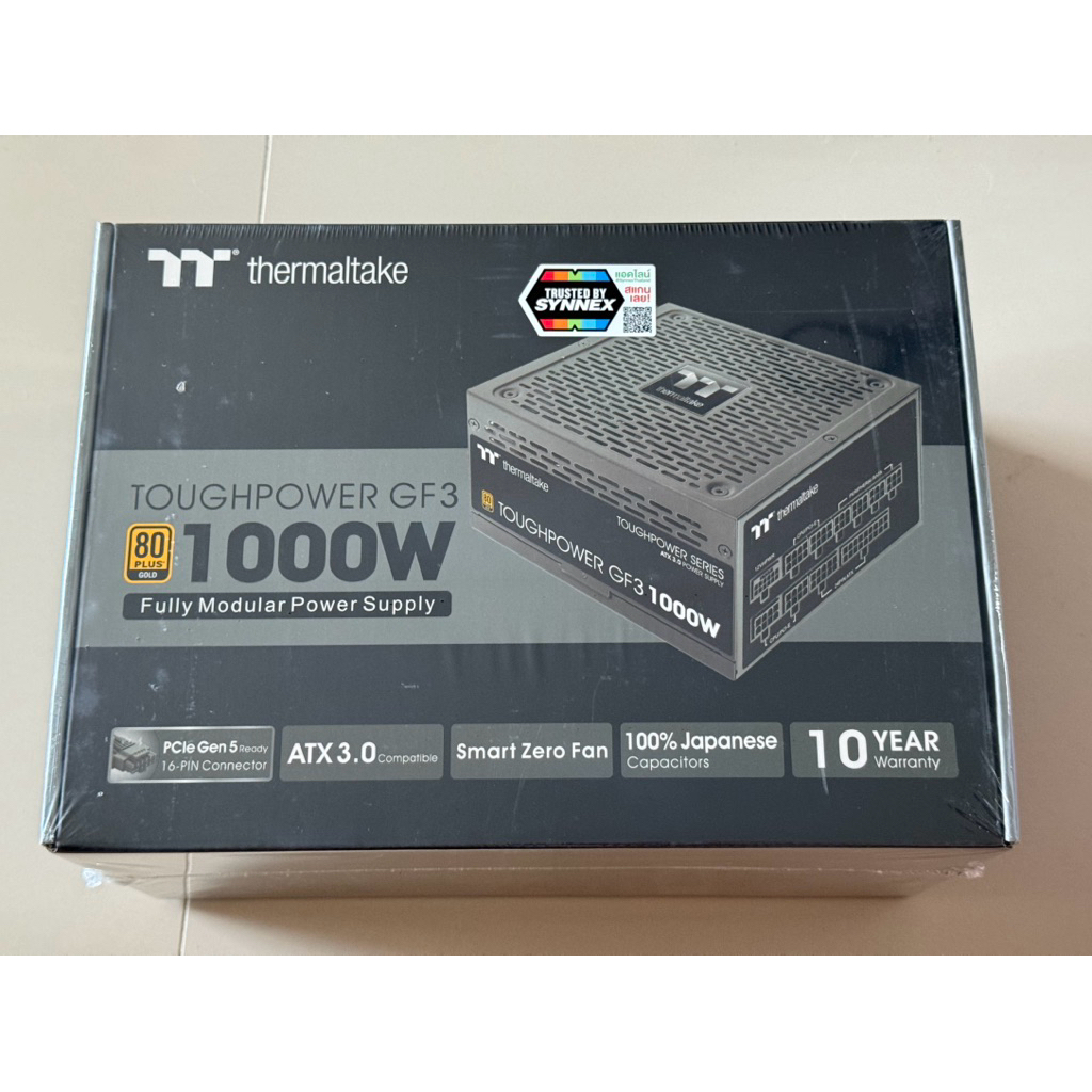 PSU THERMALTAKE GF3 1000W 80+GOLD มือ 1 ประกันศูนย์ไทย (มีของพร้อมส่ง)