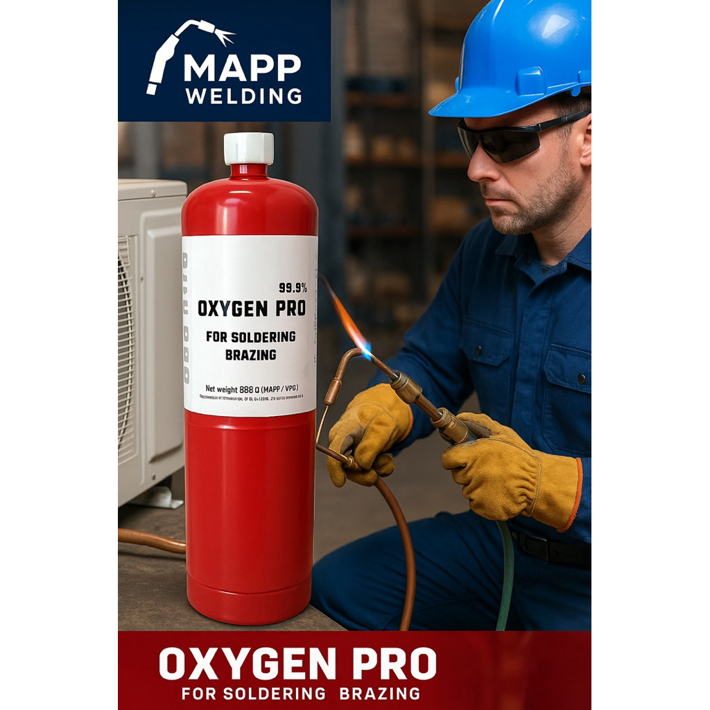 OXYGEN PRO สำหรับใช้คู่กับแก๊ส เชื่อม และ บัดกรี