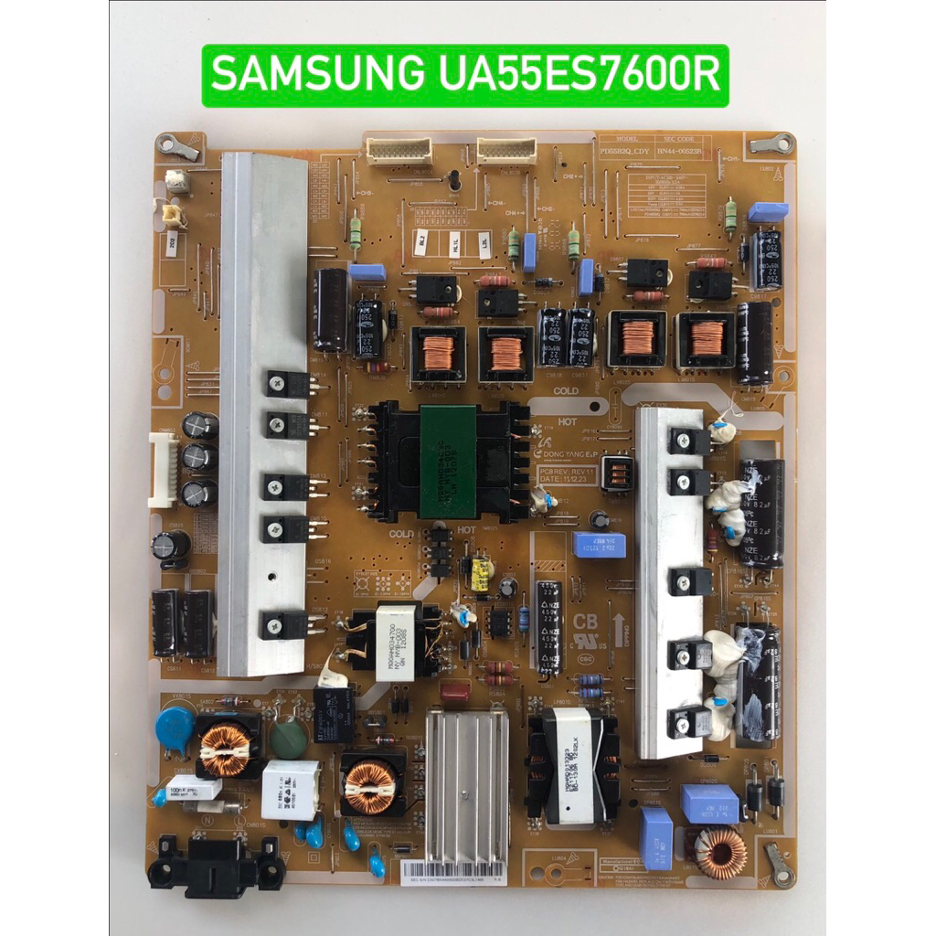ซัพพลาย SAMSUNG UA55ES7600R พาร์ท BN44-00523B อะไหล่แท้ถอดมือสอง สภาพพร้อมใช้งาน