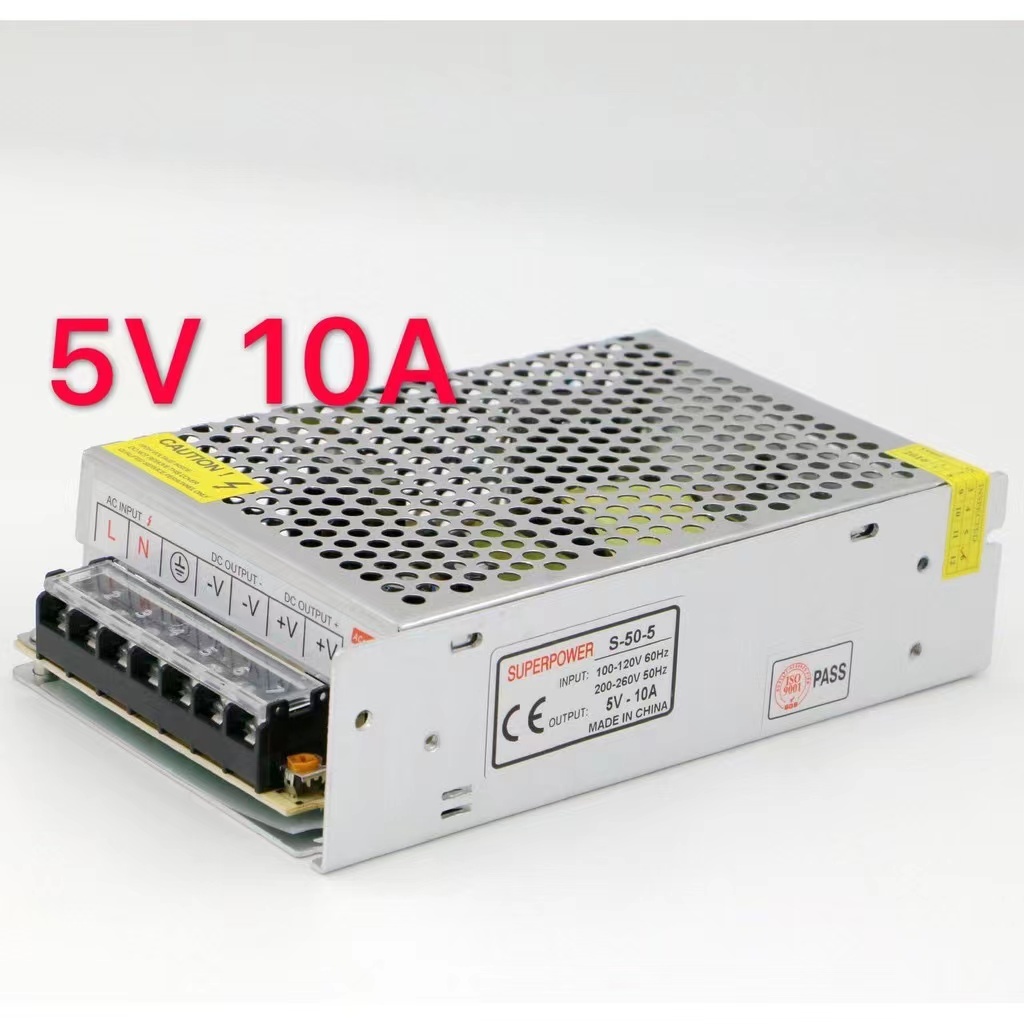 5V 10A 50W Switching Power Supply Driver Transformer for LED Strip Security