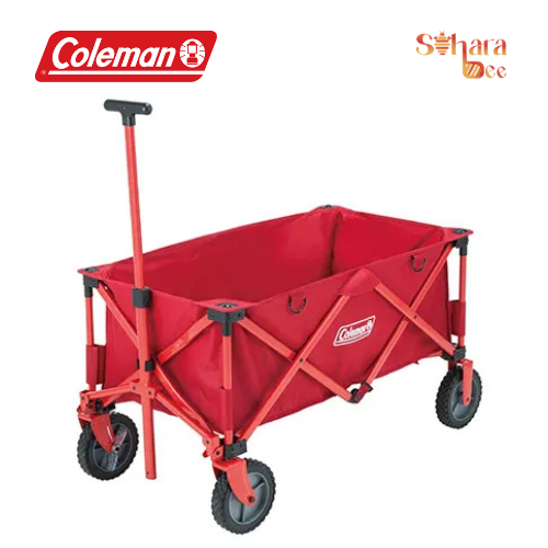 COLEMAN OUTDOOR  WAGON (RED)【DIRECT FROM JAPAN】