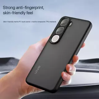 เคสขอบสีหลังด้าน สำหรับ Vivo Y04S Y31 5G Y21D V50 V60 V50lite Y04 Y300 Y19s Y200 V29 Y29S เคสกันกระแทก วีโว่ V29