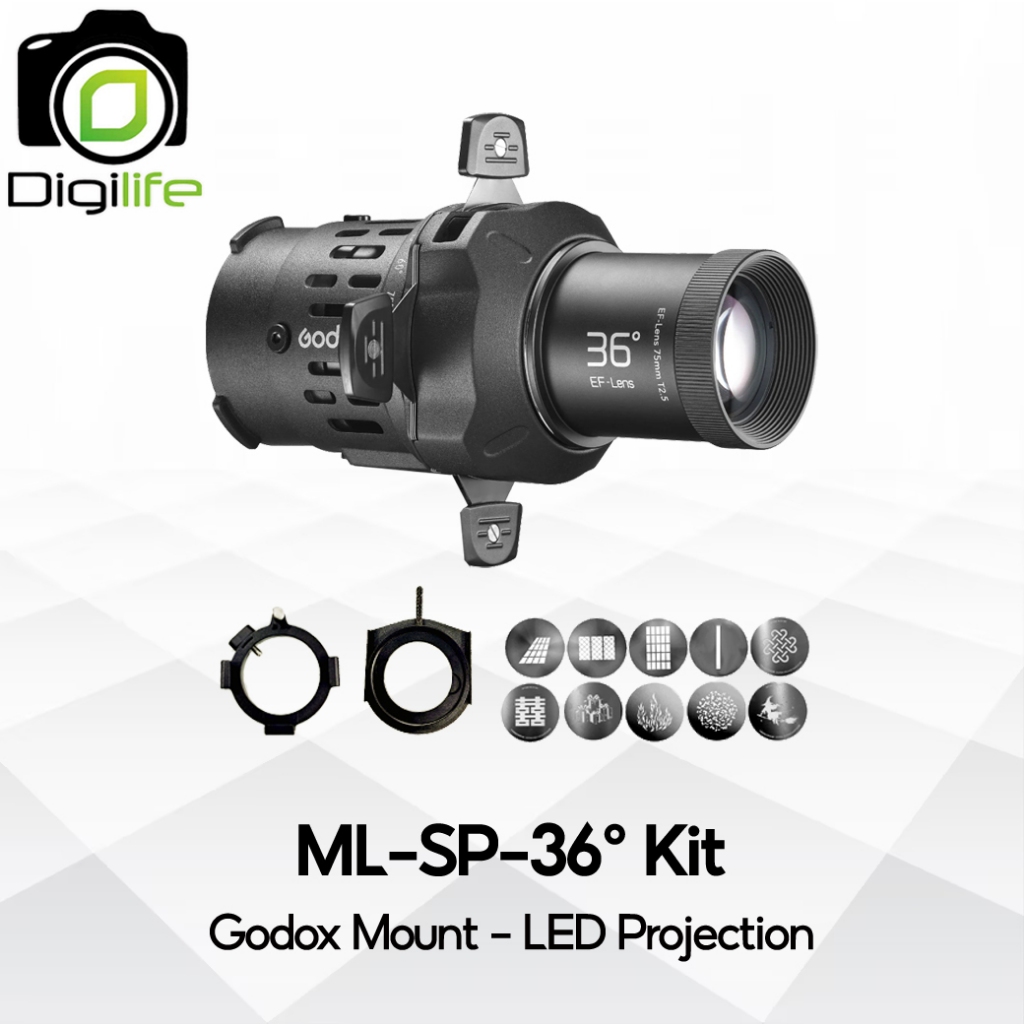 Godox ML-SP-36 ° Kit Godox Mount -LED Projection รูปที่ 2