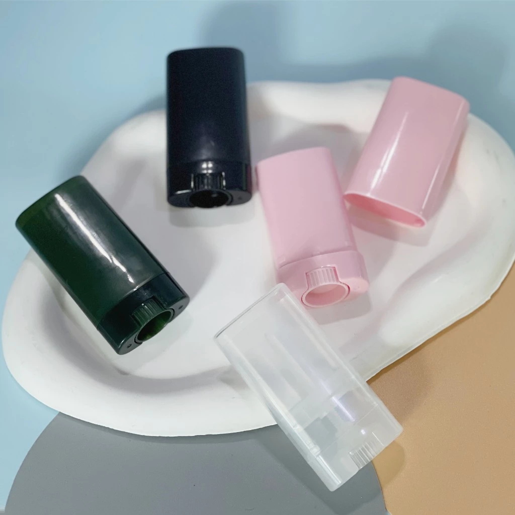 **ออกใบกำกับได้** Antiperspirant Tube Oval Lip Balm Tubes พร้อมฝาปิดพลาสติก Lip Balm Tubes Cheap tubes thumbnail 5