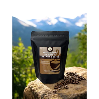 ผงกาแฟสดพร้อมชงดอยช้าง Arabica 100% คั่วเข้ม ชงง่าย เพียงเติมน้ำร้อน ขนาด 100 g.