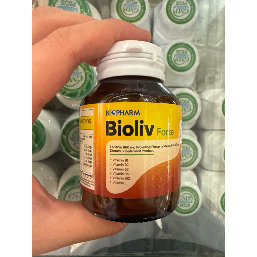 Bioliv forte อาหารเสริมบำรุงตับ 30 เม็ด