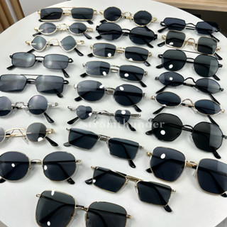 แว่นตาวินเทจสีดำ🇹🇭หลายทรงให้เลือก | แว่นกันแดดแฟชั่น ทรงกลม …