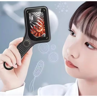 500X การขยายกล้องจุลทรรศน์ดิจิตอลชาร์จแว่นขยาย 3 นิ้วหน้าจอ IPS กล้องจุลทรรศน์กล้องสําหรับเครื่องประดับนาฬิกาซ่อม