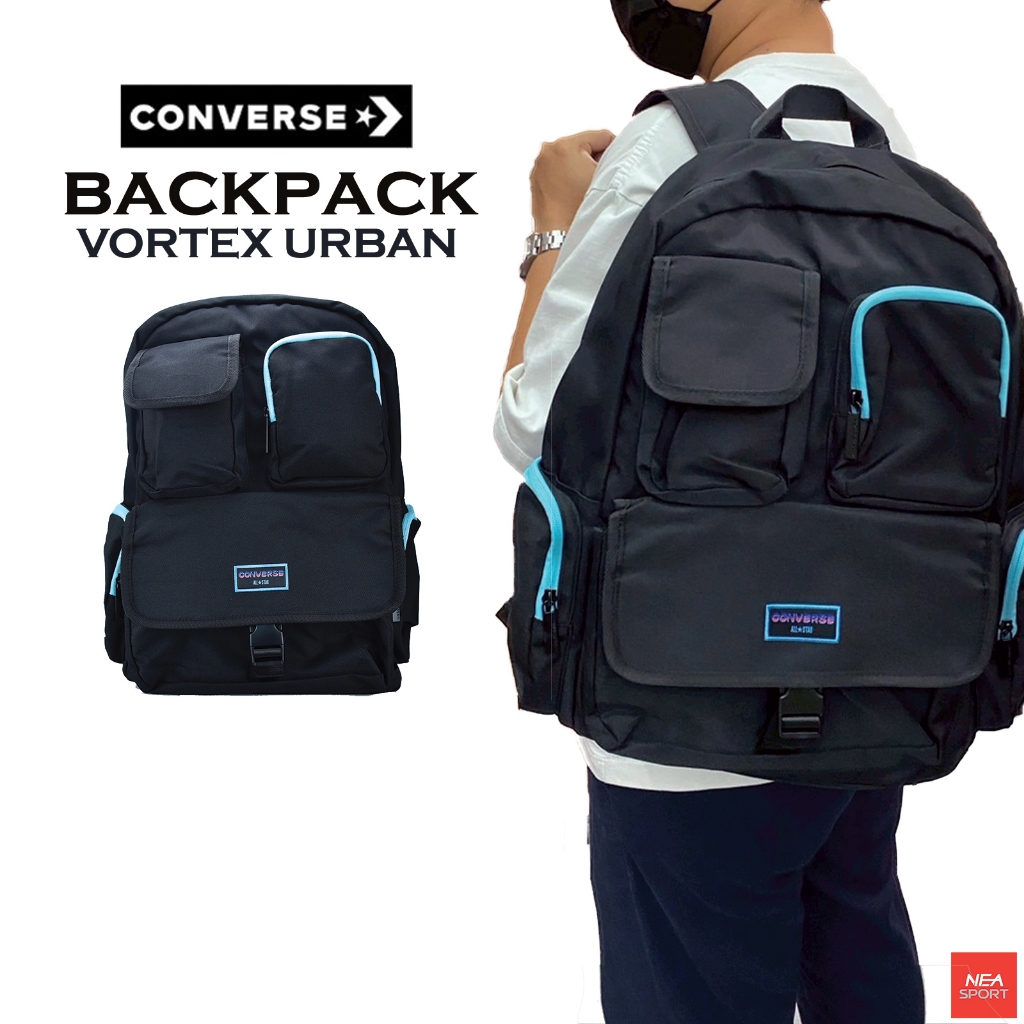 CONVERSE BACKPACK - Vortex Urban รุ่นใหม่ล่าสุด กระเป๋าเป้ สะพายหลัง คอนเวิร์ส แท้