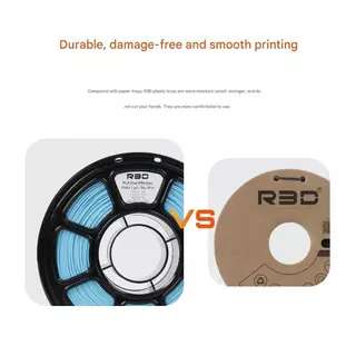 R3D PLA 3D Filament for 3D Printer เส้นพลาสติก Hi-Speed 370mm/s 1.75mm 1kg พร้อมส่ง R3D คุณภาพสูง แข็งแรง ทนทาน