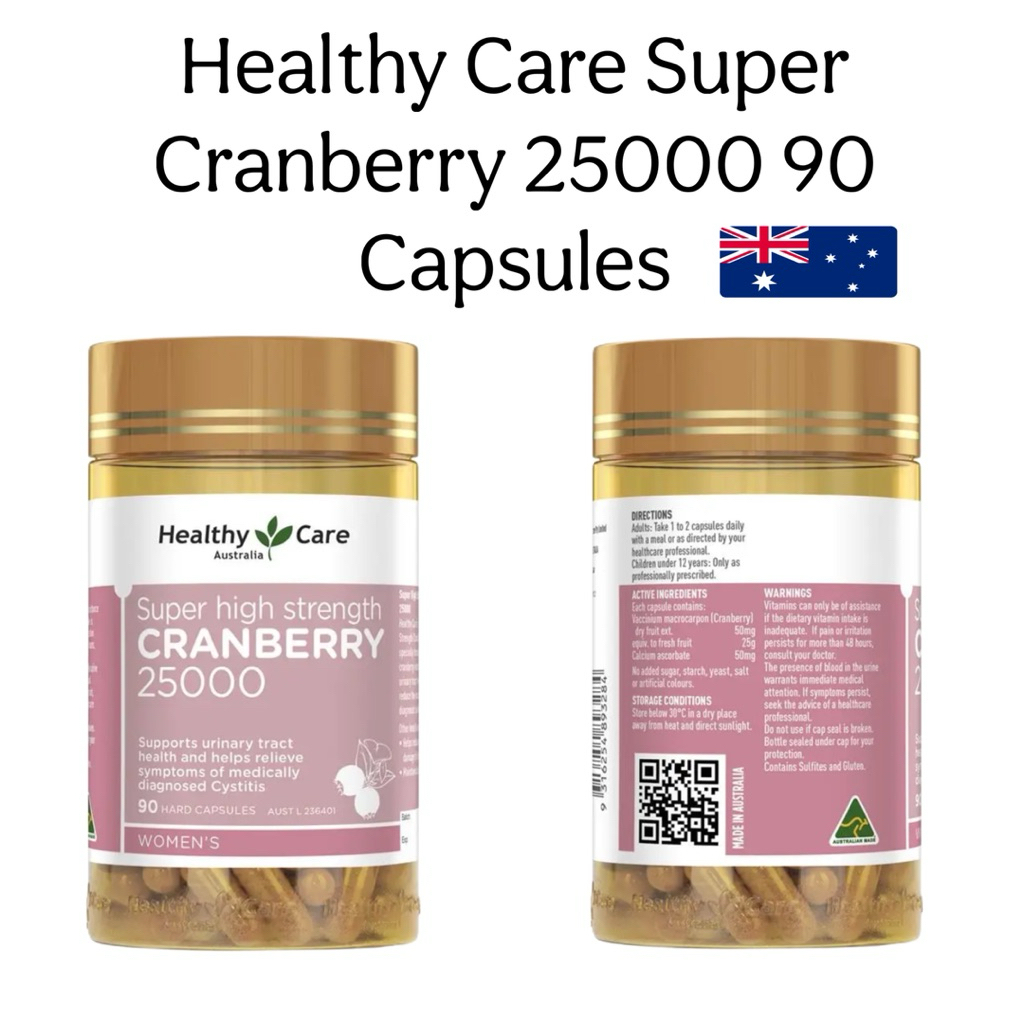 Healthy Care Super Cranberry 25000 90 Capsules