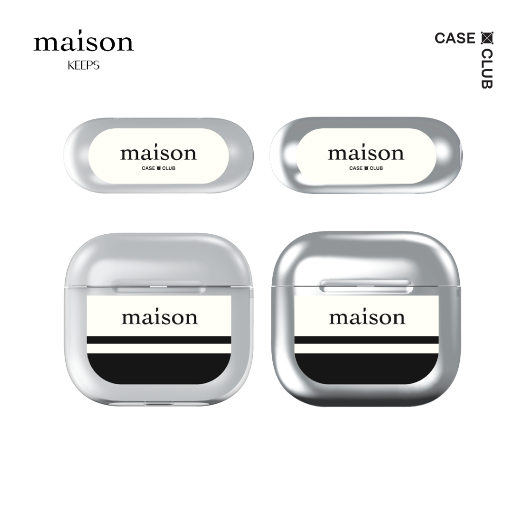 CaseClub Airpods Case เคสแอร์พอต ลาย maison KEEPS The Pacific เคสแอร์พอร์ต maison KEEPS