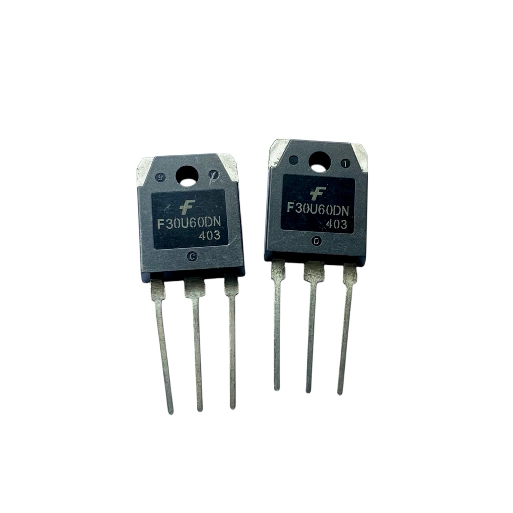 Diode F30U60DN (ราคาต่อ 1ชิ้น) Fast Diode 30A 600V TO-247 3ขา มีสินค้าพร้อมส่งในไทย