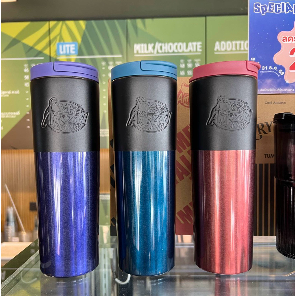 📌พร้อมส่ง📌แก้วอเมซอน สเตนเลส METALLIC TUMBLER"รุ่นใหม่ล่าสุด ของแท้100%