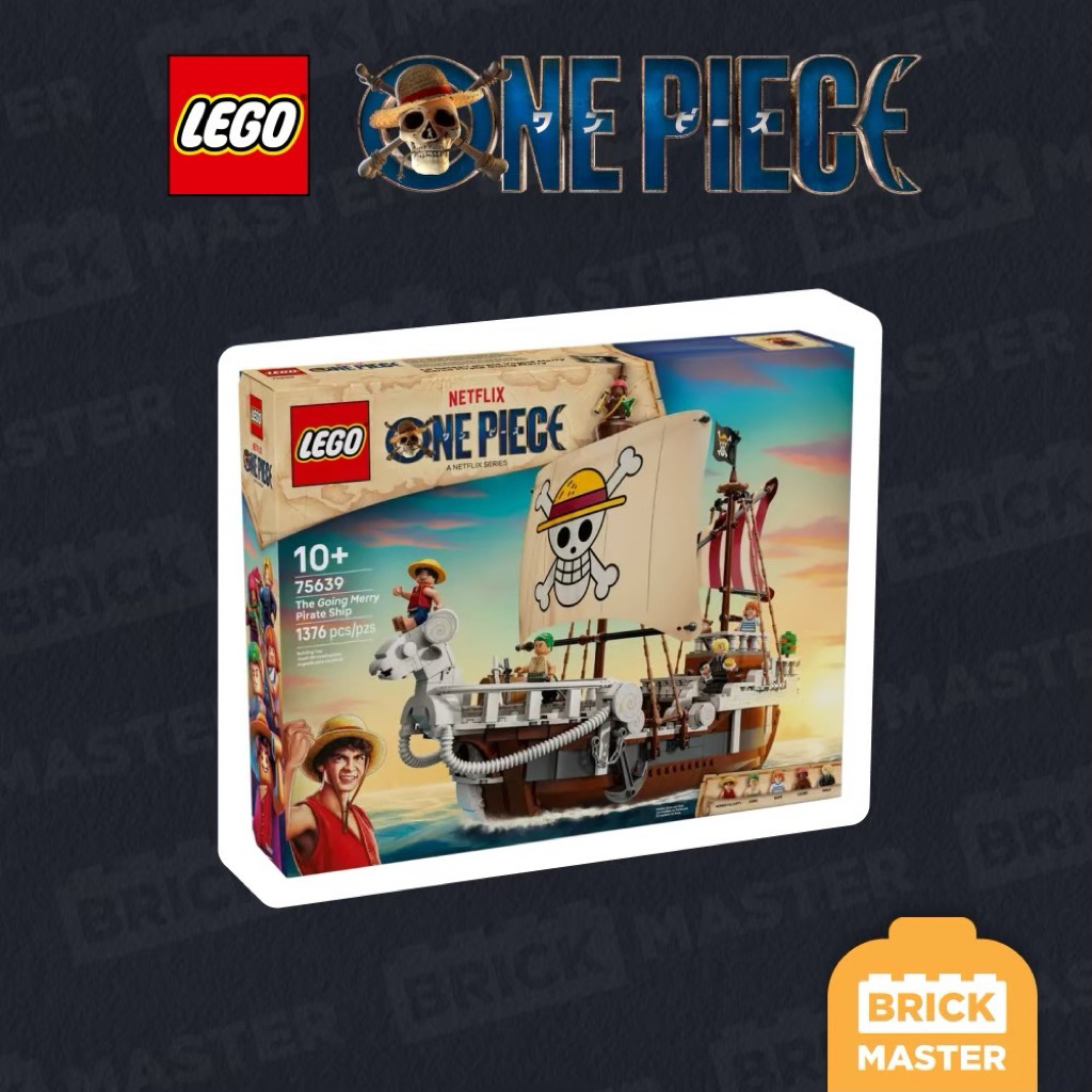 LEGO ONE PIECE 75639 : The Going Merry Pirate Ship (เลโก้แท้ วันพีช เรือแมรี่ แก๊งหมวกฟาง)