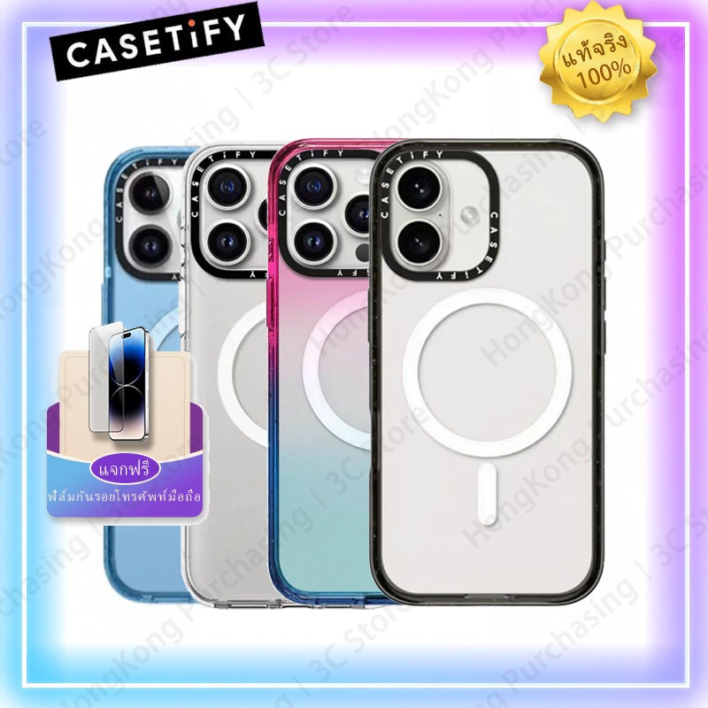 [จัดส่งตอนนี้]CASETIFY | เคสป้องกัน iPhone15 Pro Max/16 Plus/14 Pro/12/13 Pro/13ProMax/16Plus/15Pro