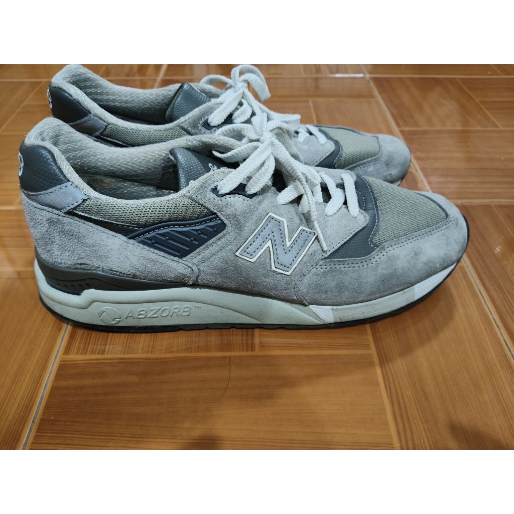 New balance 998 made in USA มือสองของแท้ 100% ขนาด 10 US/ 28 CM