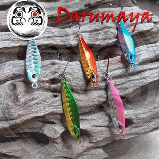 เหยื่อจิ๊กปลากริม ไมโครจิ๊ก ขนาด 3.5 5.4 7.5 และ10.8 กรัม สละ สีขน สีกุน กะพง กุเลา งานวัง แคสจิ๊กชายฝั่ง งานตีข้างโป๊ะ