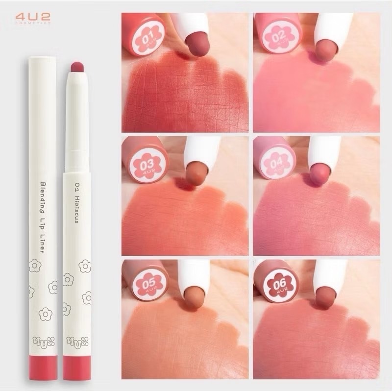 4U2 Blending Lip Liner โฟร์ยูทู ลิปดินสอ ลิปไลน์เนอร์ ลิปเบลอขอบปาก