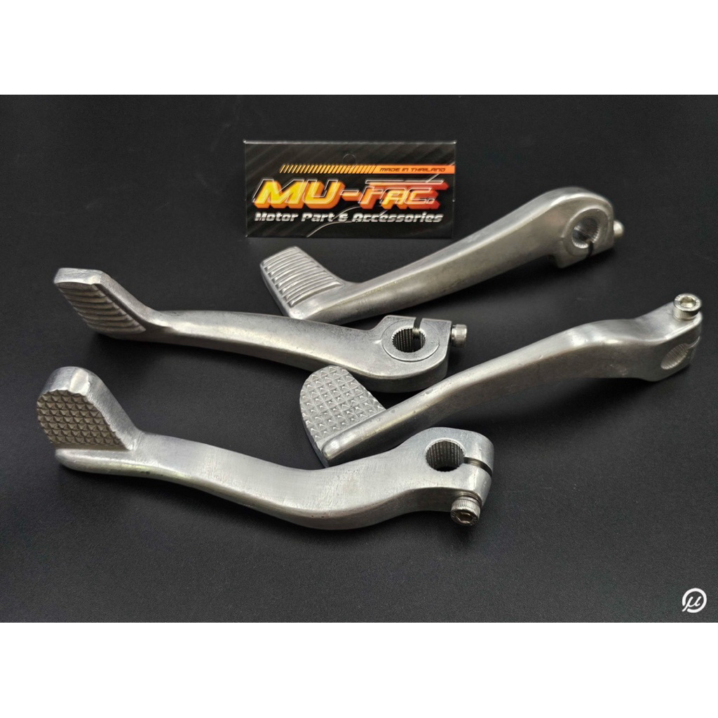 คันสตาร์ท Yamaha ลายทาง/ลายตาราง ใส่รุ่น Mio, Fino, Nouvo *ใส่เพื่อความสวยงาม* [mu-fac]