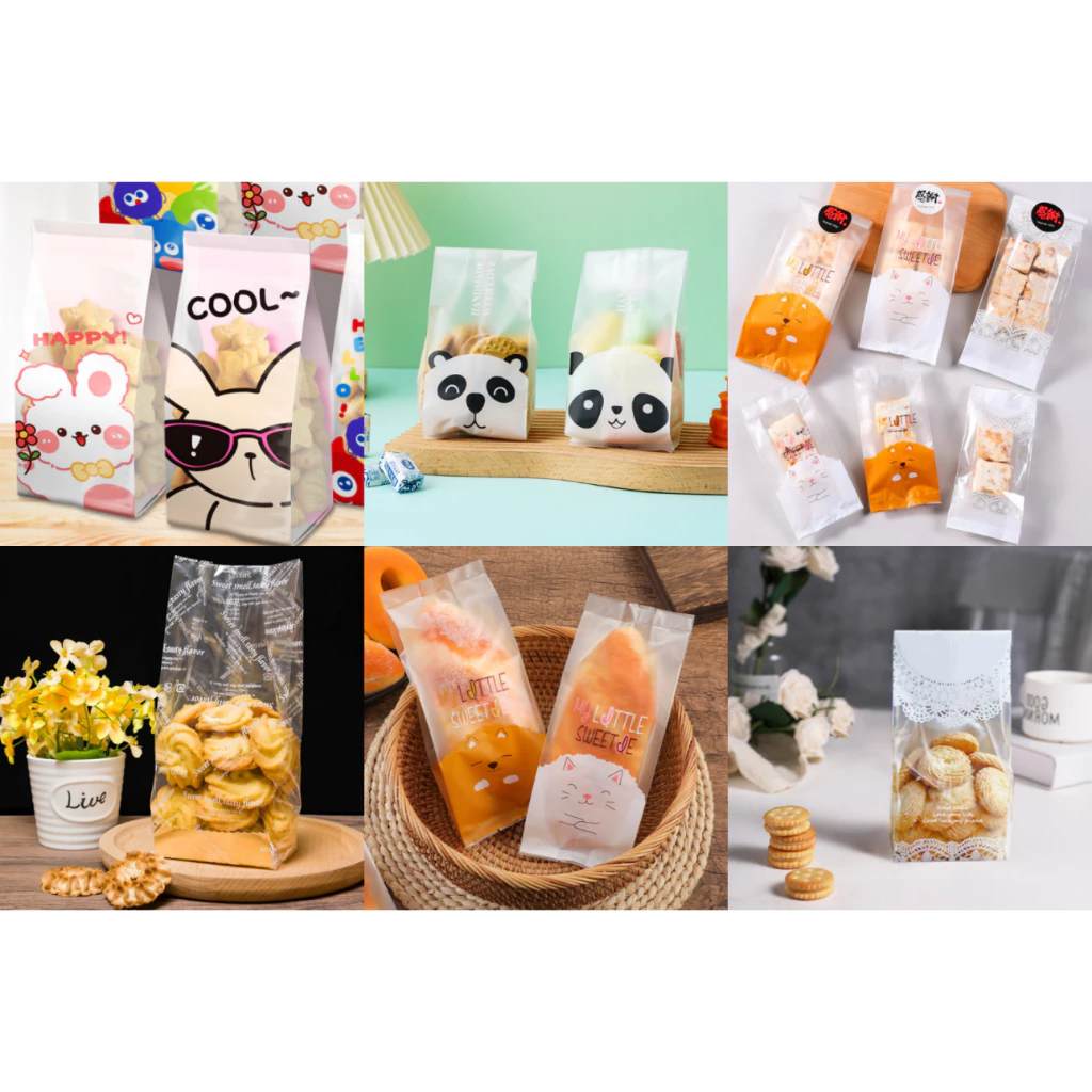(ไซส์ S-L) ถุงซีลขยายข้าง ขนาด 7x15cm. และ 8.5x23cm จำนวนแพคละ 50ใบ