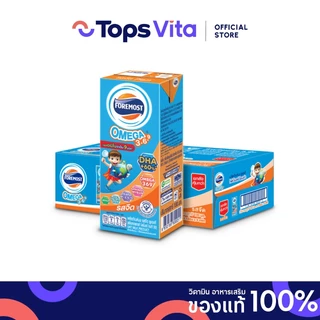 FOREMOST โฟร์โมสต์ โอเมก้า369นมยูเอชทีรสจืด 180มล. แพค 36 [8850188903608]