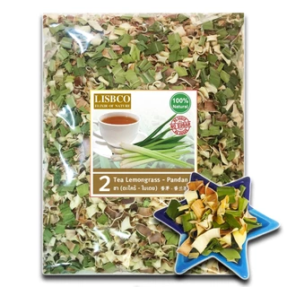 ชาตะไคร้ ใบเตย 1 กก. ชาสมุนไพร Lemongrass Pandan 1 kg Herbal Tea Grade AA+ ตะไคร้แห้ง ใบเตยแห้ง