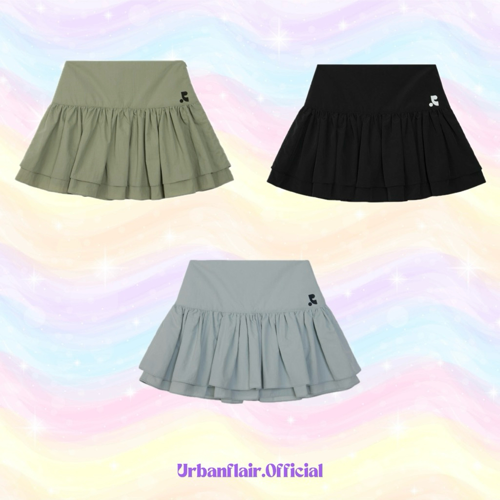 🇰🇷 [แท้/พรีออเดอร์] REST&RECREATION - RR RUFFLE MINI SKIRT