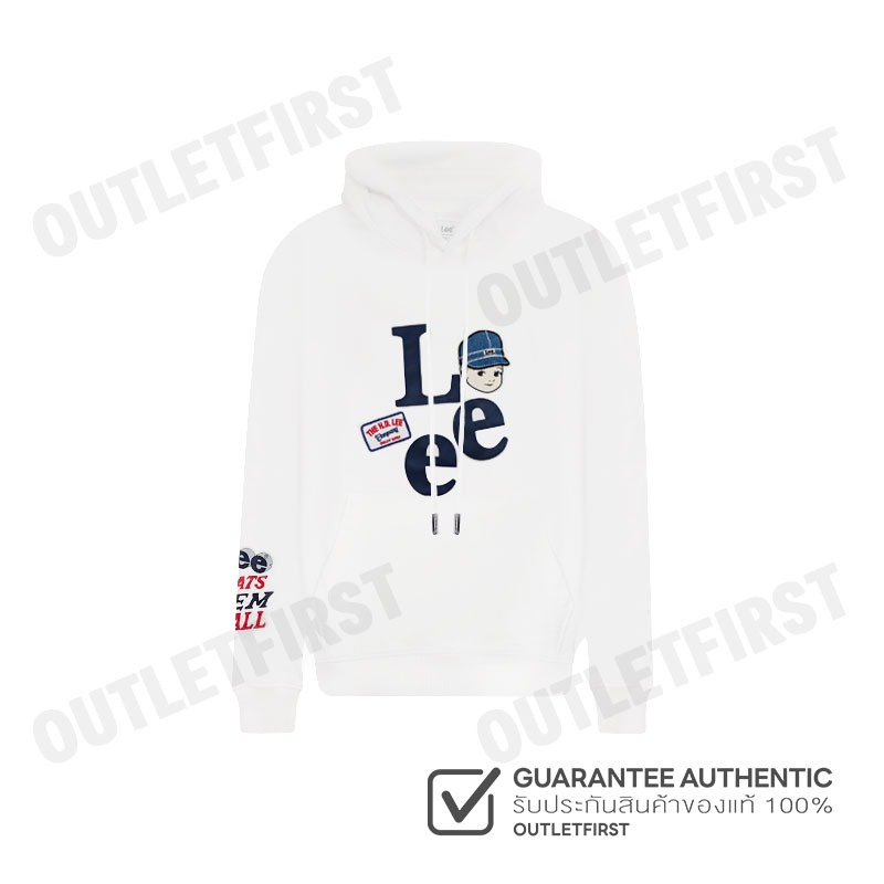 LEE รุ่น MEN'S PULLOVER HOODIE BUDDY LEE REGULAR COLLECTION CODE: LE F124MHODN07 เสื้อสเวตเตอร์แขนยา