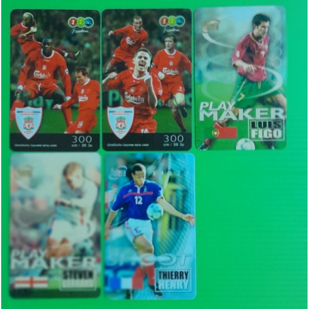 บัตรเติมเงินOne2Callบัตรรูปนักฟุตบอล