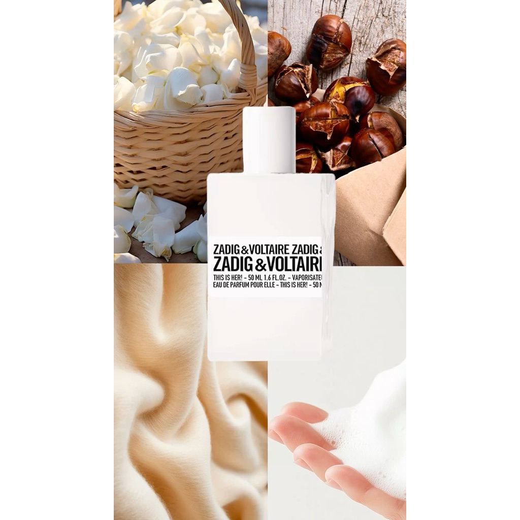 Zadig and Voltaire this is her เเบ่งขาย(หอมมากใกล้เเมสเเล้วค้าต้องมีเลย)