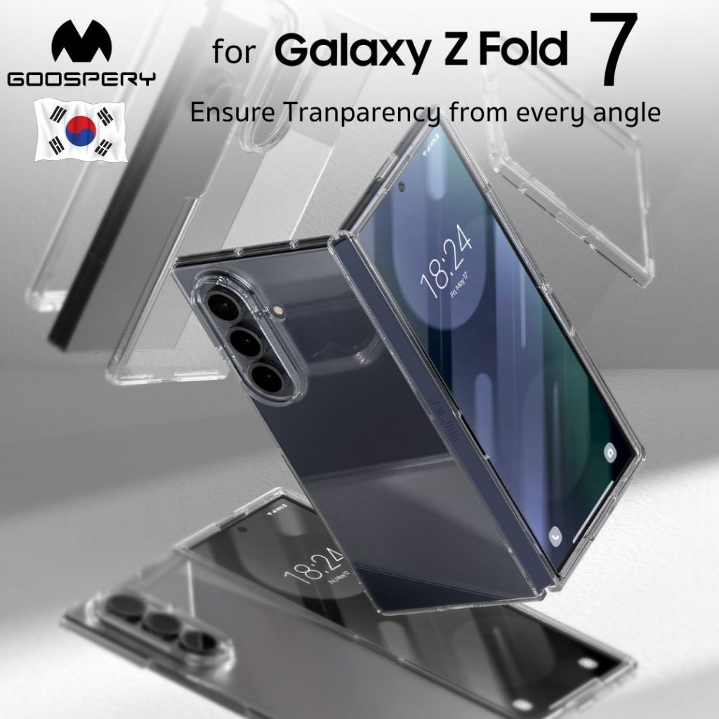 (ส่งทันที) เคสใส Goospery Crystal Clear Transparent Case สำหรับ Samsung Galaxy Z Fold7