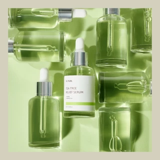 🍀 IUNIK : แท้พร้อมส่ง exp.2028-2029 beta glucan serum, tea tree relief, propolis vitamin 50ml