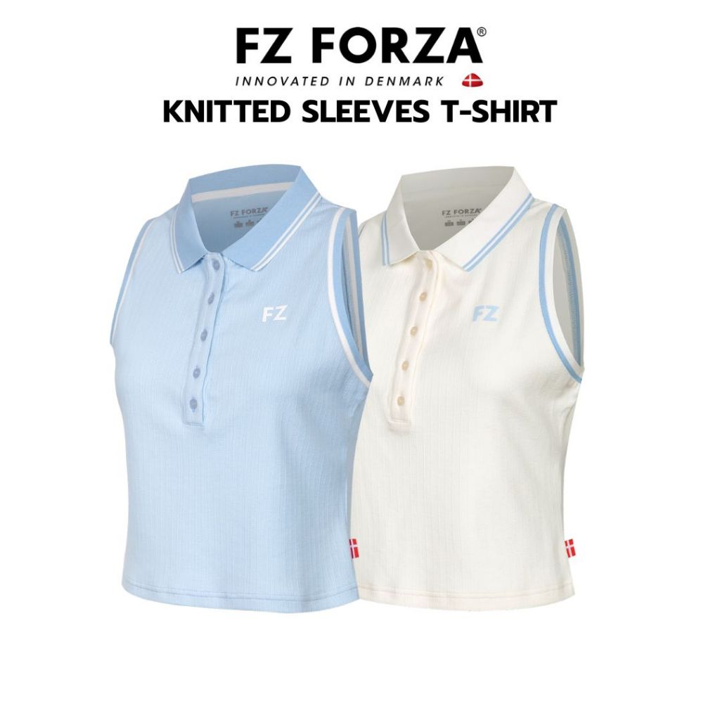 (พร้อมส่ง) FZ FORZA เสื้อโปโลกีฬาแขนกุด ระบายอากาศดี  รุ่น FZ_T-51103PCB KNITTED SLEEVES T-SHIRT