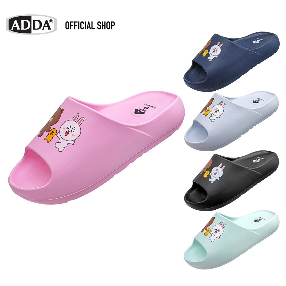 ADDA รองเท้าแตะ รองเท้าลำลอง แบบสวม Line Friends รุ่น 58V05W1 (ไซส์ 4-7)