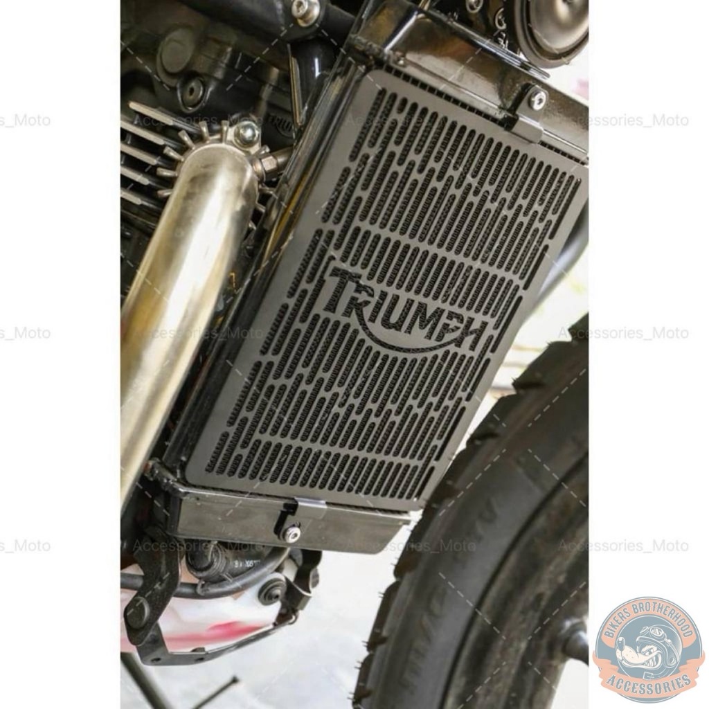 การ์ดหม้อน้ำ {สำหรับ} Triumph Scrambler 400 X และ Triumph Speed 400 / Radiator Guard Triumph Scrambl