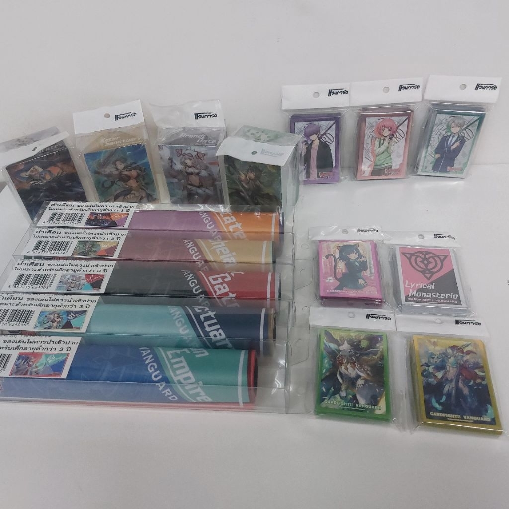 Vanguard Supply Deckcase Sleeve Playmat  สินค้าซัพพลาย แวนการ์ด กล่อง สลีฟ เพลแมท แวนการ์ดภาษาไทย ยก