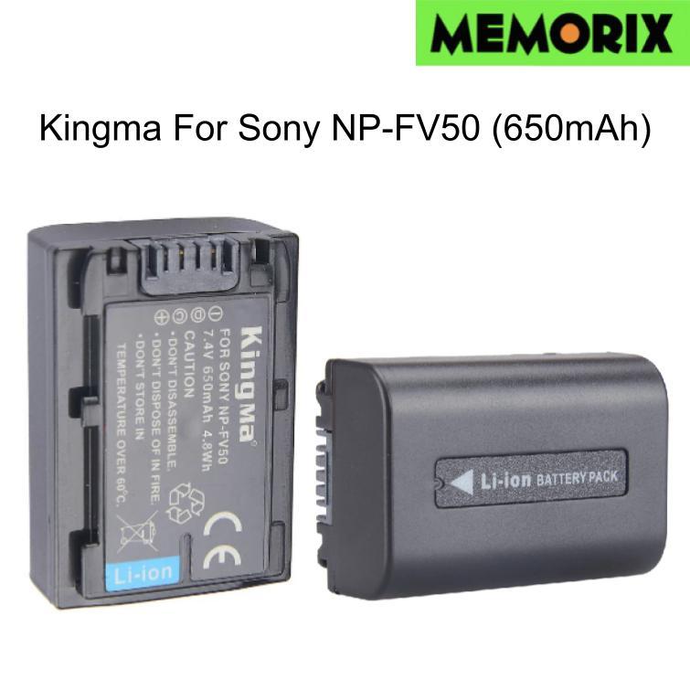 KingMa For Sony NP-FV50 (650mAh) Rechargeable Lithium-ion Battery