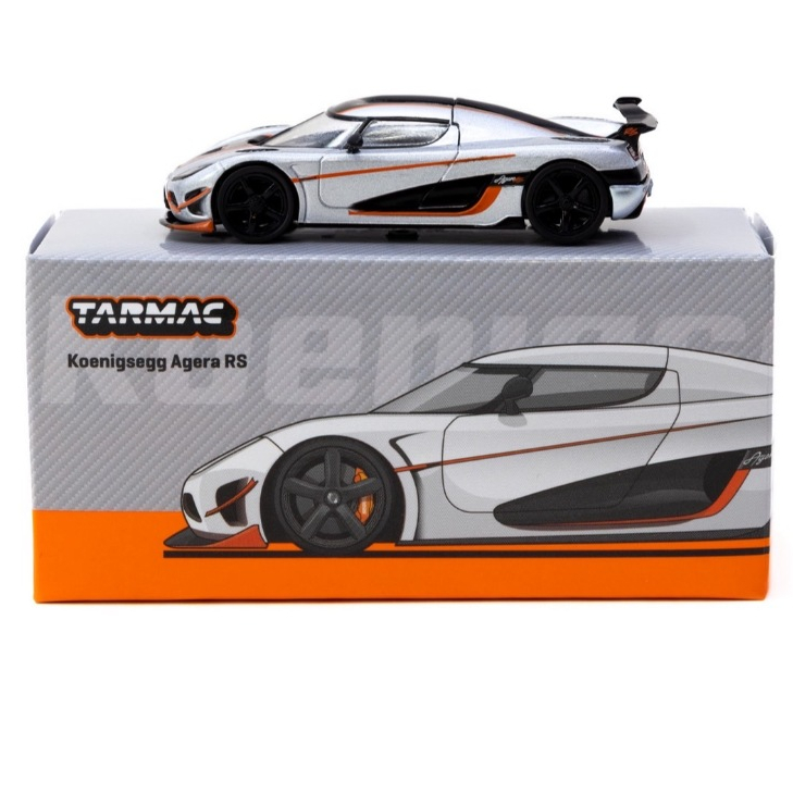 Tarmac Works Koenigsegg Agera RS Moon Silver / Black