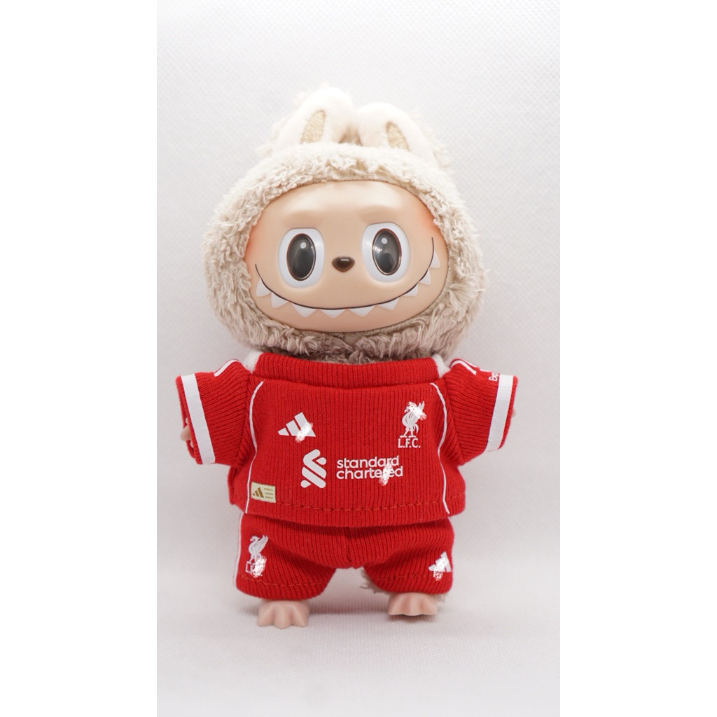 ชุดบอลลาบูบู้ ลิเวอร์พูล liverpool ชุดลาบูบู้ ชุดLabubu V1 V2 V3 ใส่ชื่อใส่เบอร์ได้