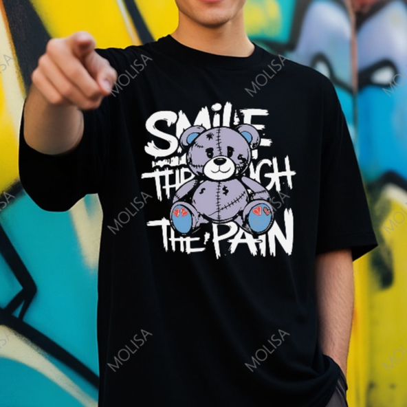 molisa เสื้อยืด Printed Tshirt ใส่ได้ทั้งชายและหญิง S-4XL ผ้าcotton 100% DTG แฟชั่นสตรีท 68080#