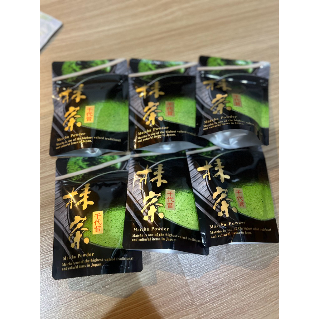 Matcha ร้านลุง Nagoya เกรด Ceremonial 20g/30g เป็นเกรดสูงสุดของทางร้าน ปลูกจากเมือง Uji บดเองในร้านค