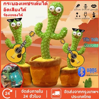 กระบองเพชรเต้นได้  พูดตามได้ เต้นกระบองเพชร กระบองเพชรเต้นได…