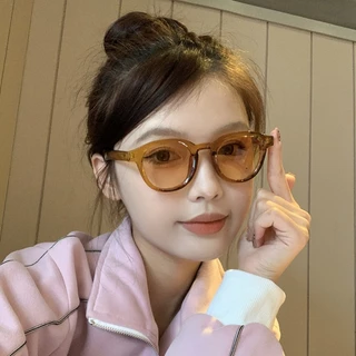 ในไทย💖แว่นตากันแดด UV400 ทรงกลม สไตล์วินเทจ แฟชั่นเรโทร สําหรับผู้หญิง และผู้ชาย.coolcolor.th