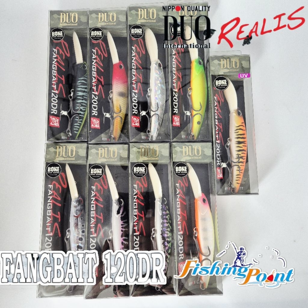 เหยื่อปลอม DUO FANGBAIT 120DR BONE MADE IN JAPAN
