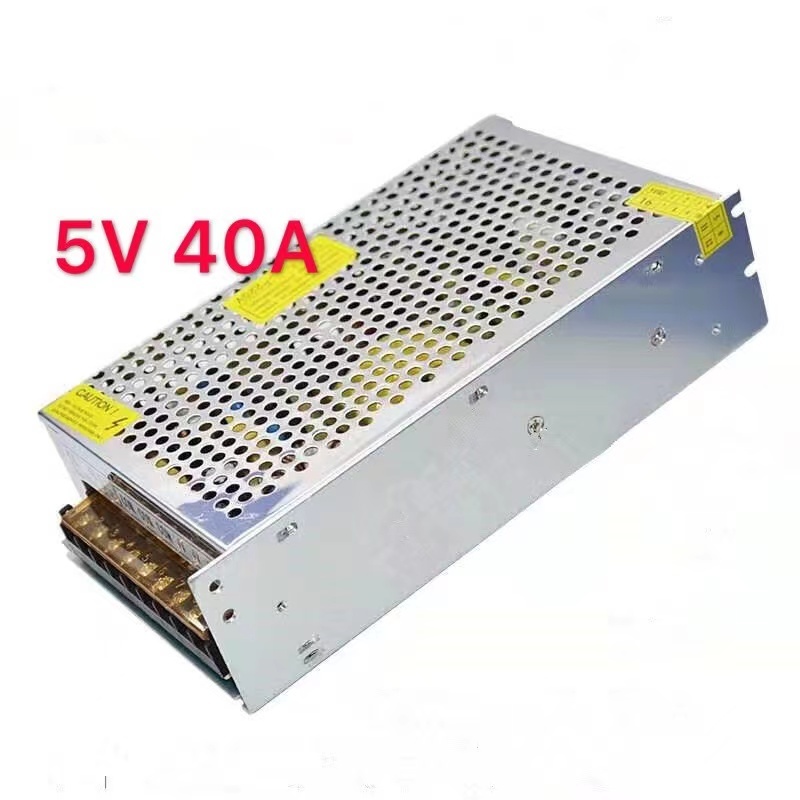 5V 40A 200W Switching Power Supply 5V 40A 200W Driver Transformer for LED Strip Security