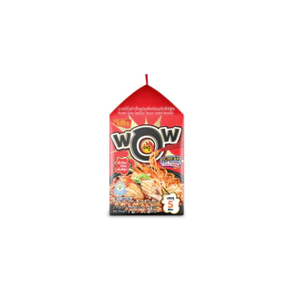 ไวไว บะหมี่ว้าว รสโคเรี่ยนสไปซี่ซีฟู้ด(แดง) 1แพ็ค 5ซอง 72g.