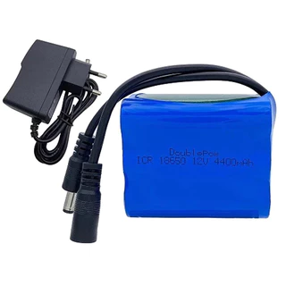 【รับประกัน 2 ปี】แบตเตอรี่ลิเธียม 12V แบตเครื่องใช้ไฟฟ้า แบตอุปกรณ์ไฟฟ้า แบตไฟโซล่าเซลล์(มีสาย DC)